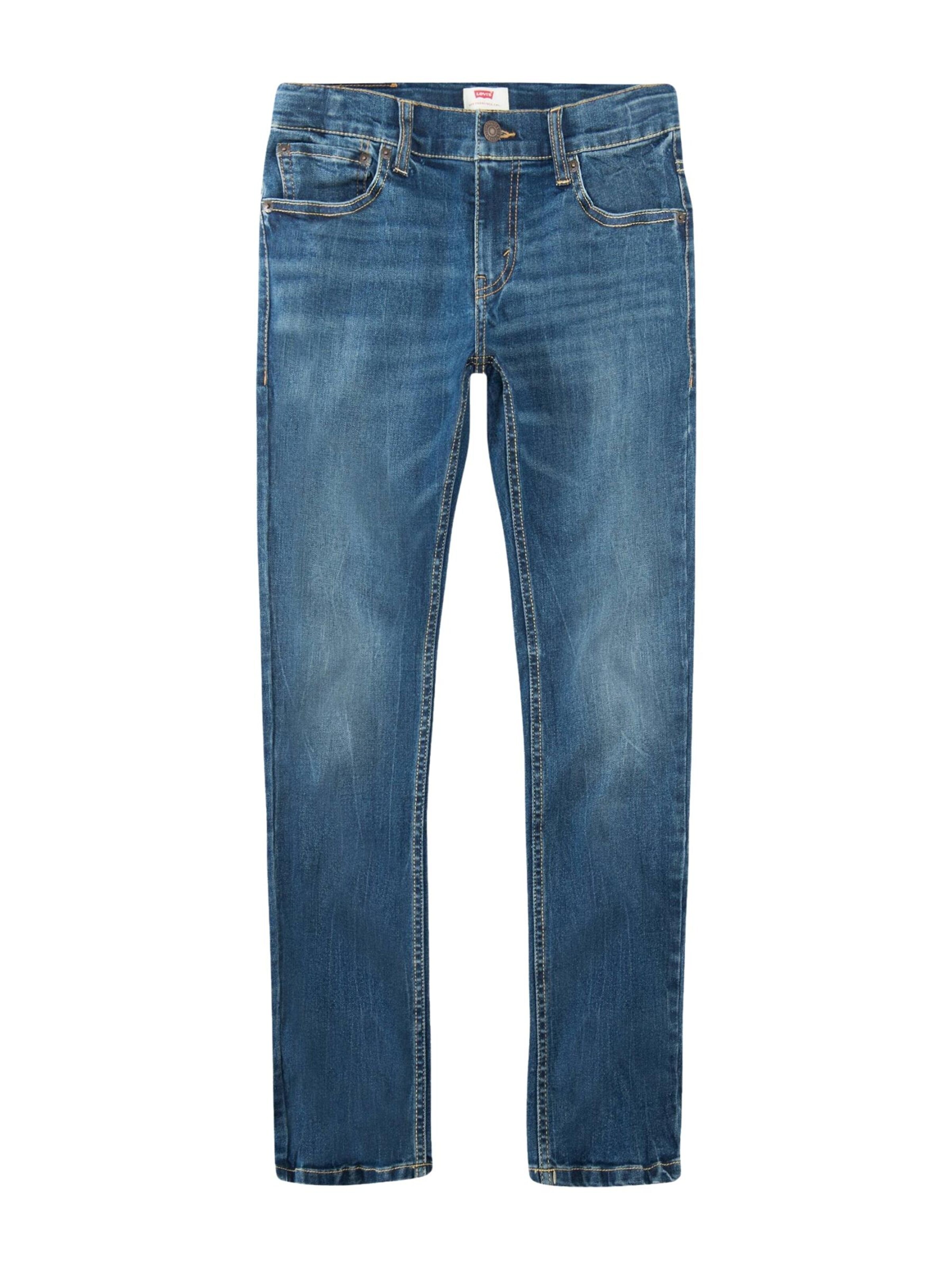 Levi's Kids Slimfit Jeansy w kolorze niebieski: przód