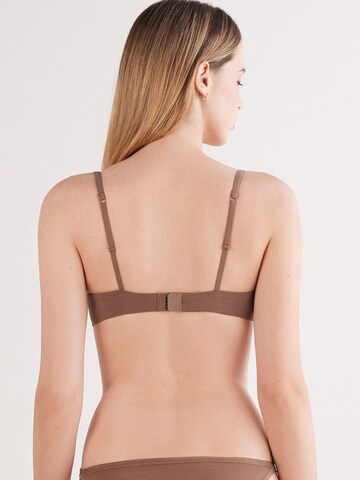 INTIMISSIMI Push-up Bra 'BELLISSIMA' in Brown
