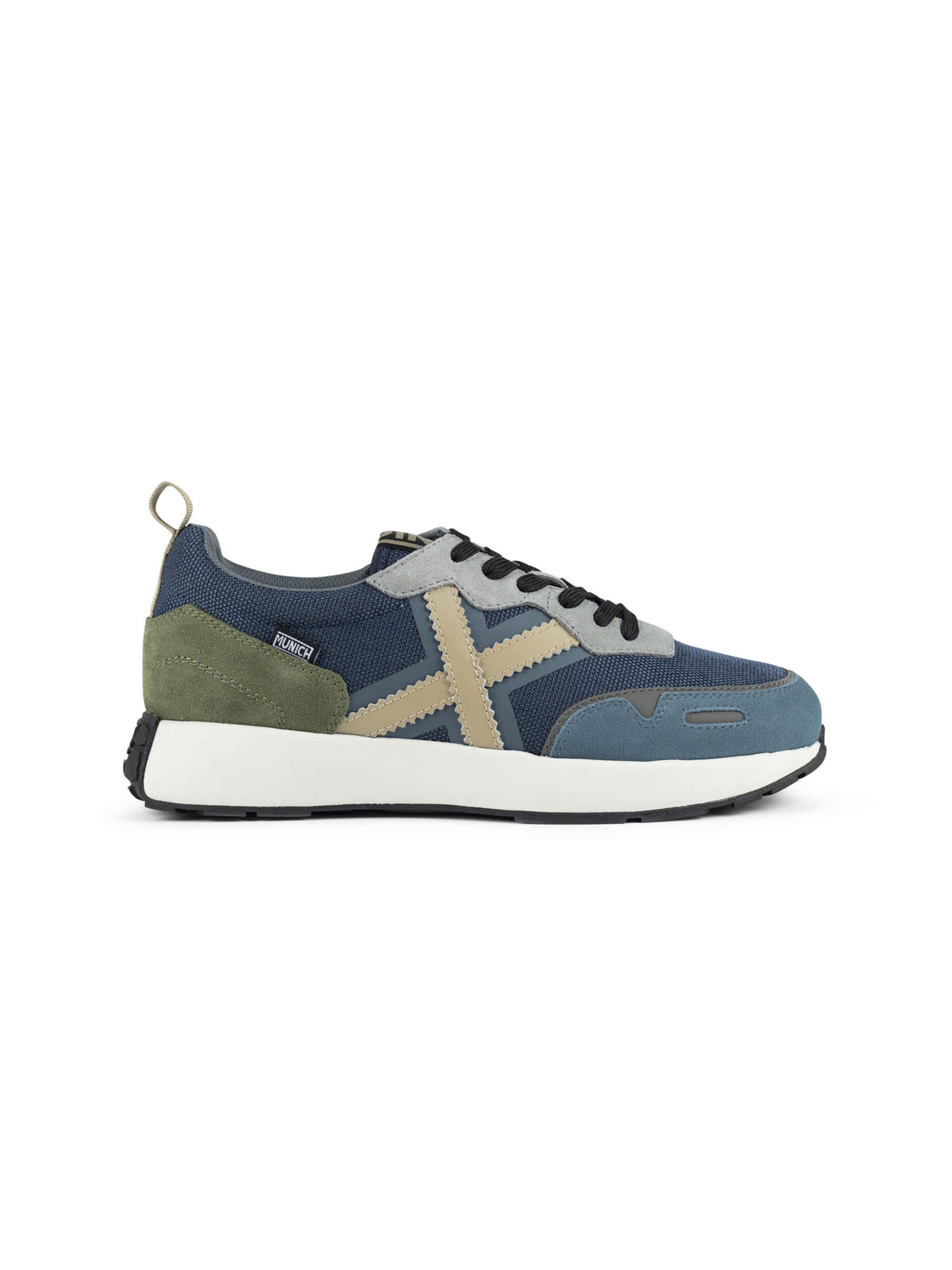 MUNICH Sneakersy niskie 'XEMINE' w kolorze niebieski: bok