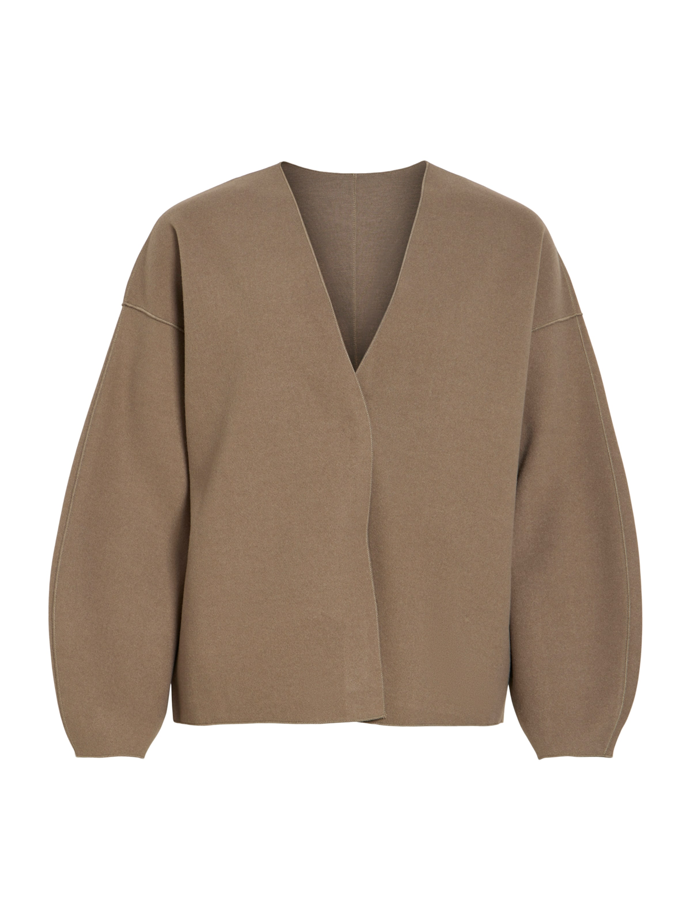 VILA Övergångsjacka 'VIJuice' i brun: framsida