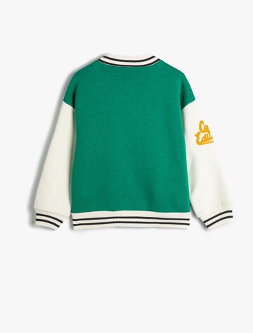 Koton Collegejacke in Grün