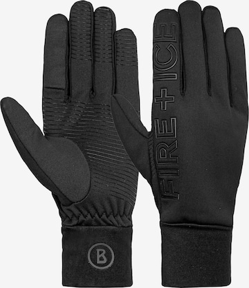 BOGNER Full Finger Gloves 'F+I Yannis' in Black: front