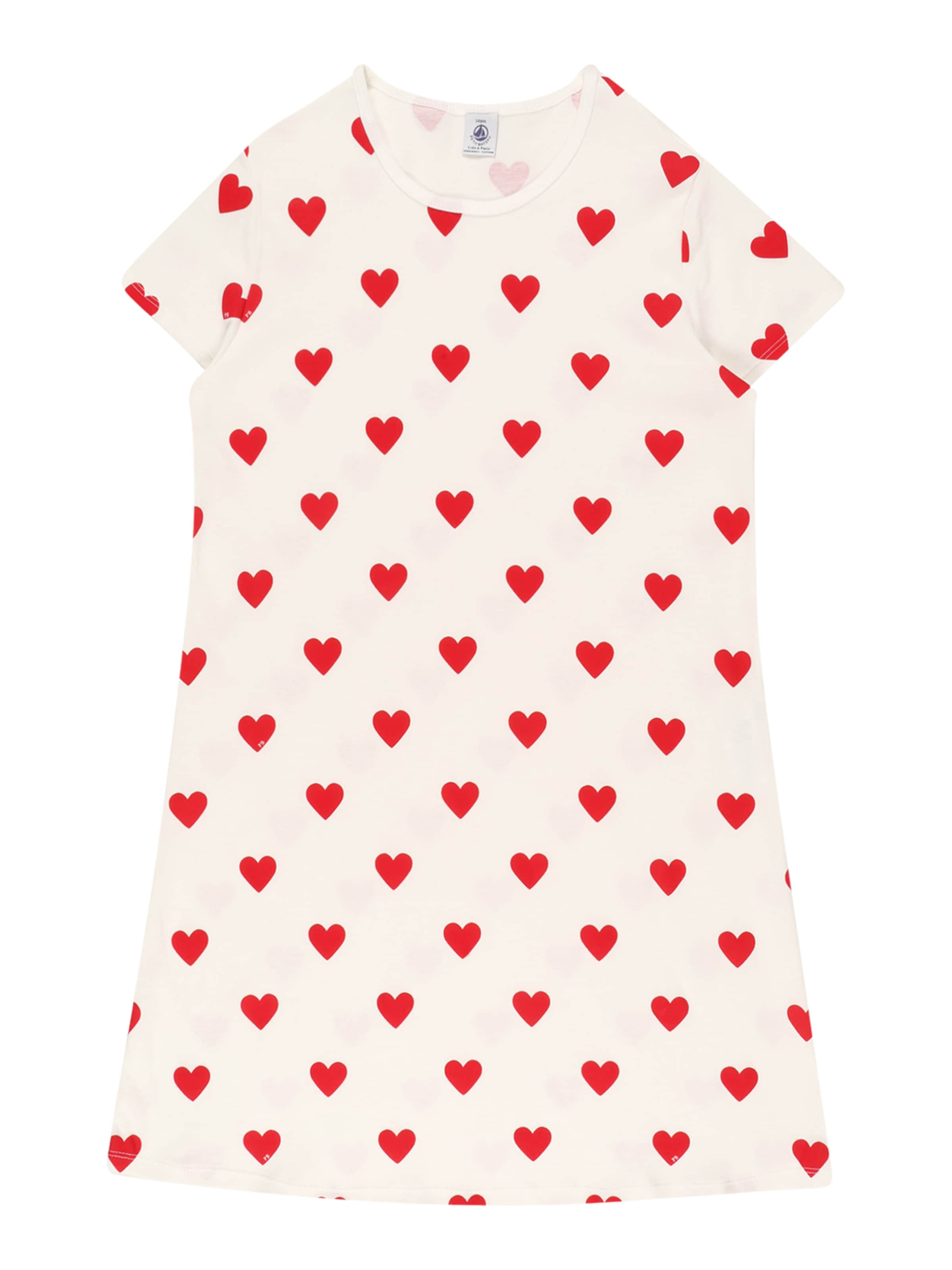 Robe PETIT BATEAU en blanc : devant