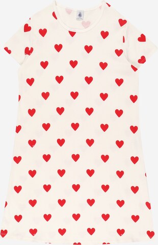 PETIT BATEAU Mekko värissä valkoinen: etupuoli