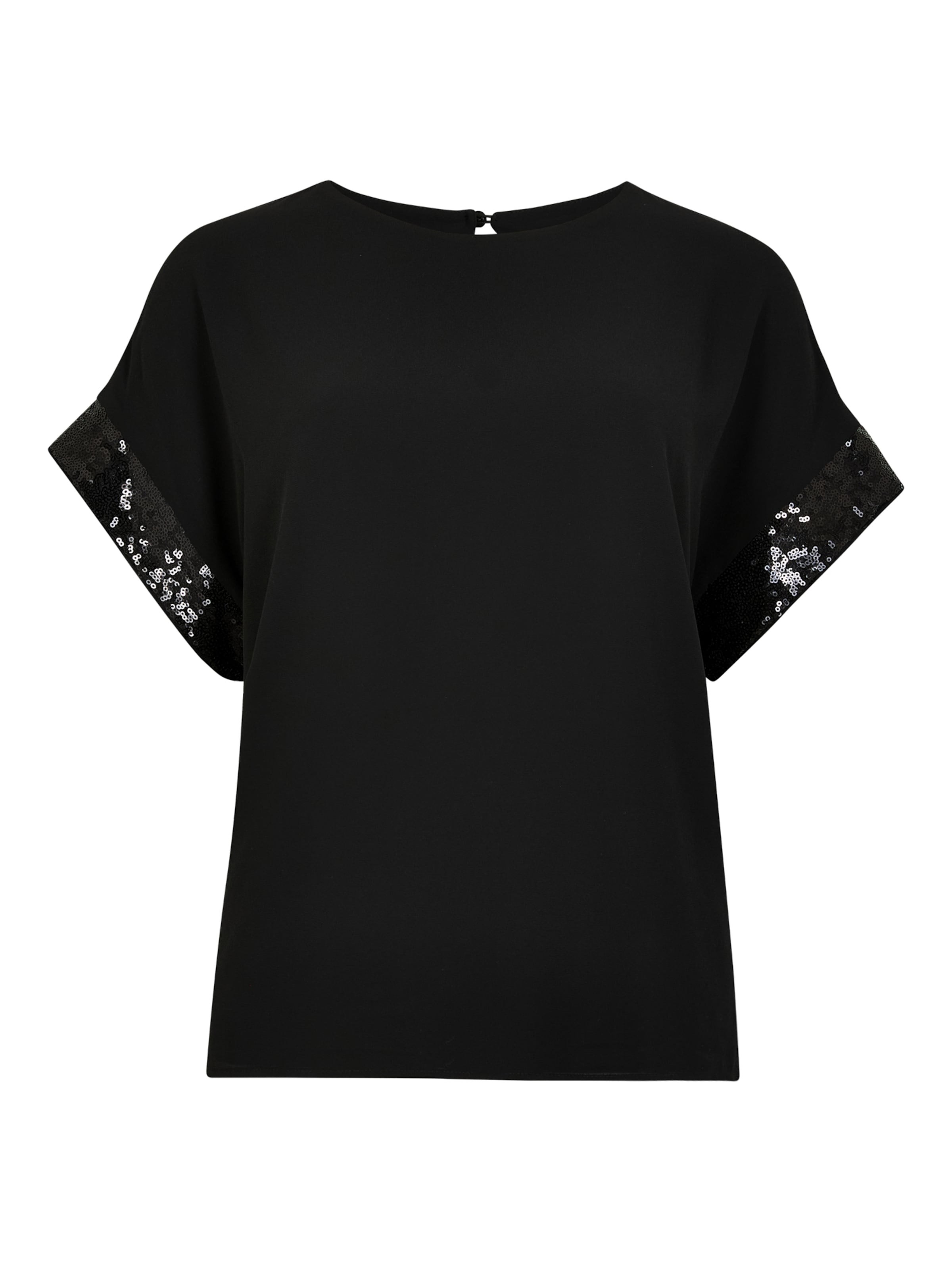 T-shirt ' Crêpe-Shirt ' Apricot en noir : devant