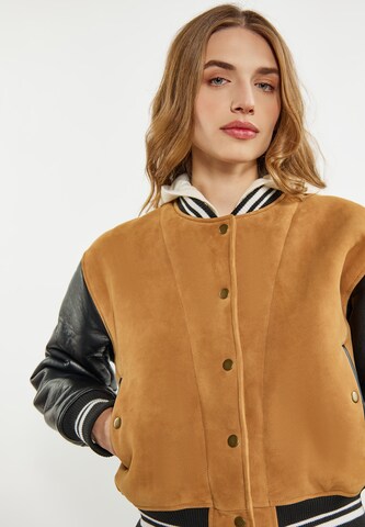 DreiMaster Vintage Демисезонная куртка в Коричневый