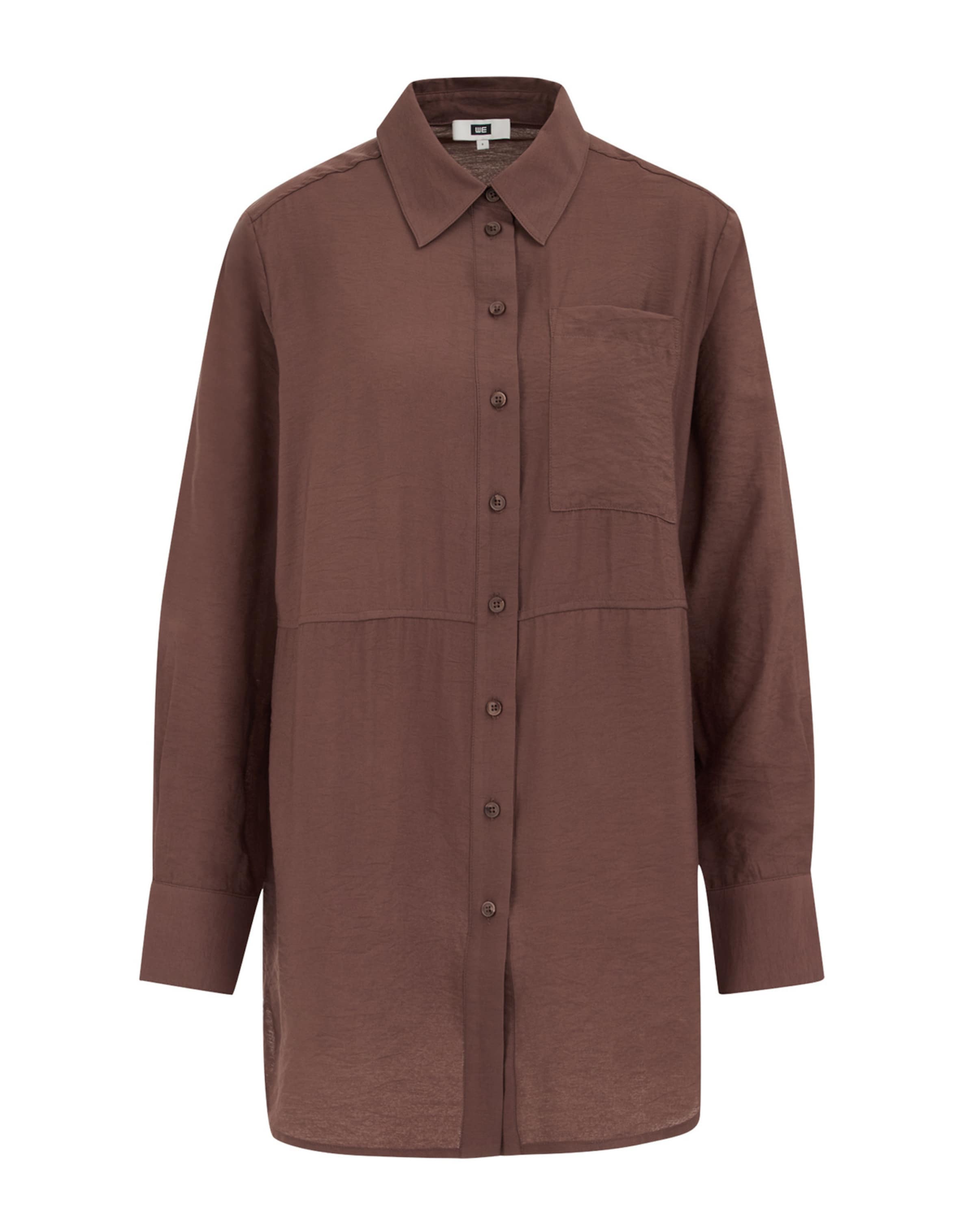 Camicia da donna di WE Fashion in marrone: frontale