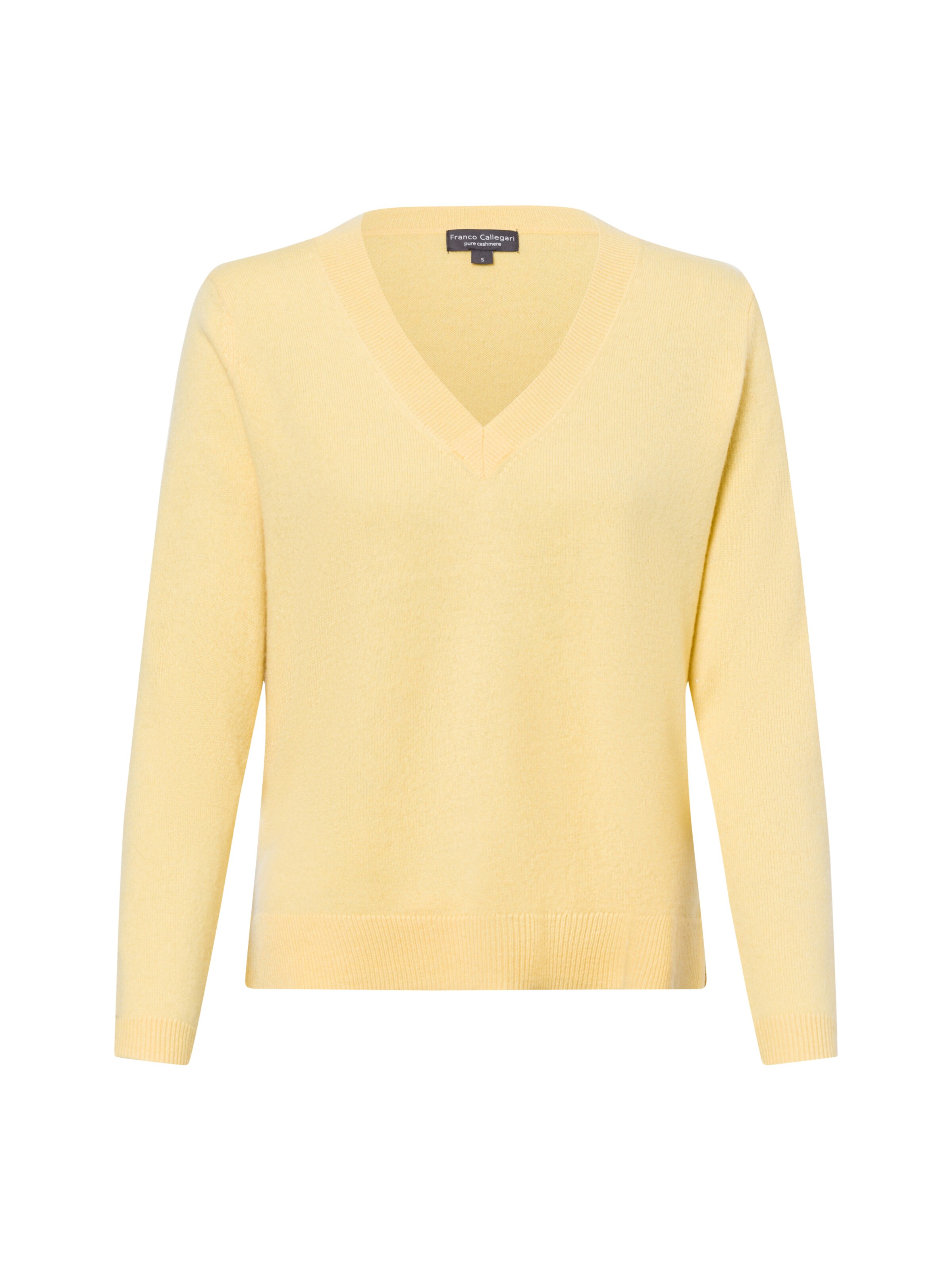 Franco Callegari Trui in Geel: voorkant