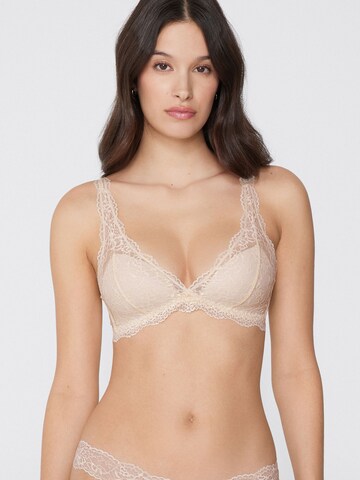 Tezenis Triangle Bra 'Havana' in Beige: front