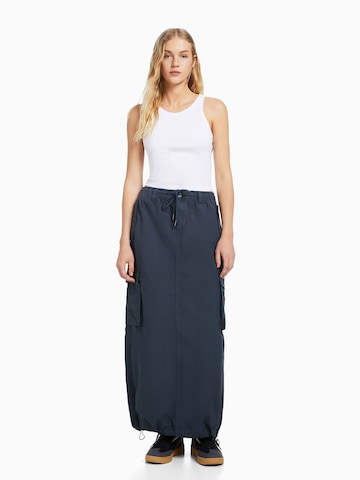 Jupe Bershka en bleu