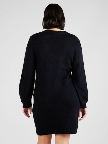 Object Curve Gebreide jurk 'EVE NONSIA' in Zwart