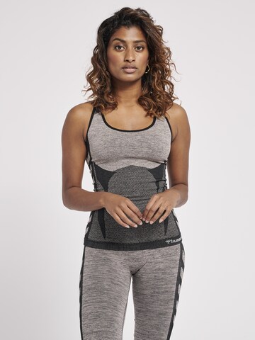 Hummel Sports top in Grey: front