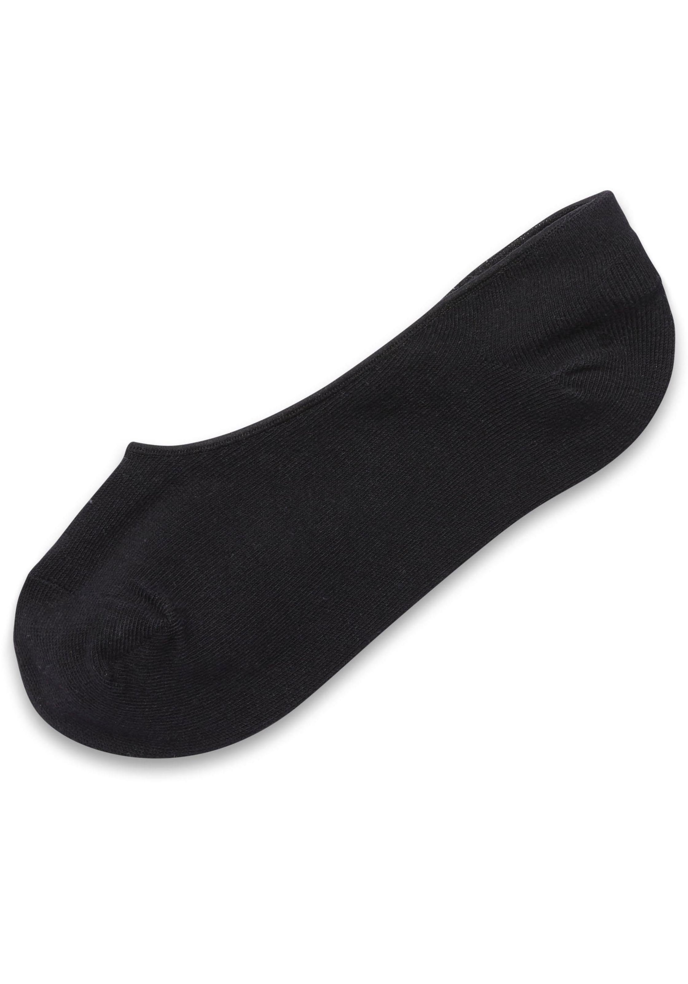 JACK & JONES Дамски чорапи тип терлици в черно