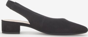 GABOR Slingpumps in Schwarz: Vorderseite