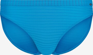 Slip Skiny en bleu : devant