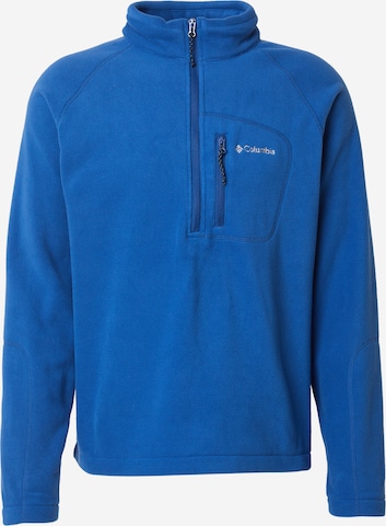 COLUMBIASportski pulover 'Fast Trek' - plava boja: prednji dio