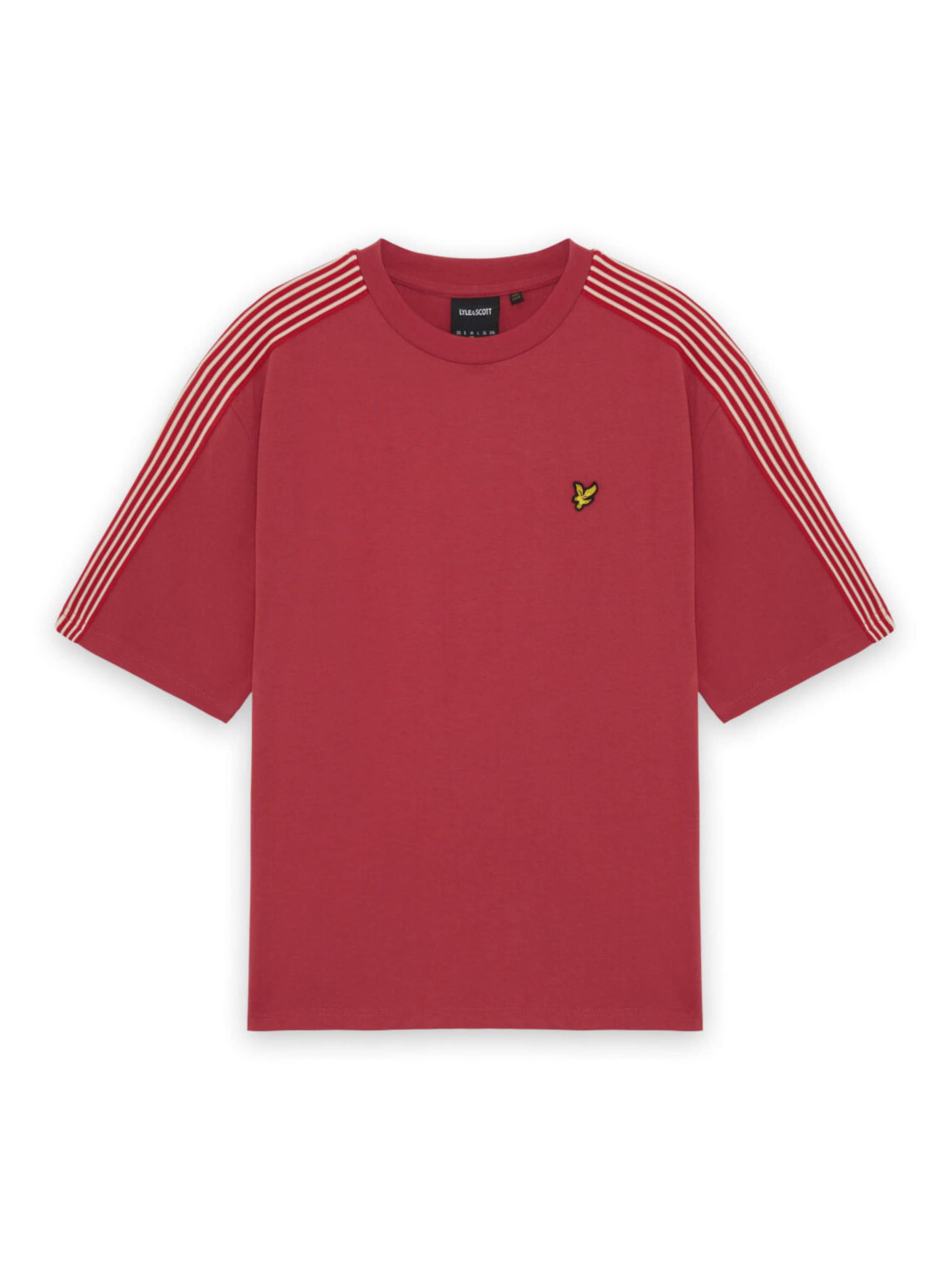 Lyle & Scott Μπλουζάκι σε κόκκινο: μπροστά