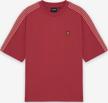 Lyle & Scott Μπλουζάκι σε κόκκινο: μπροστά