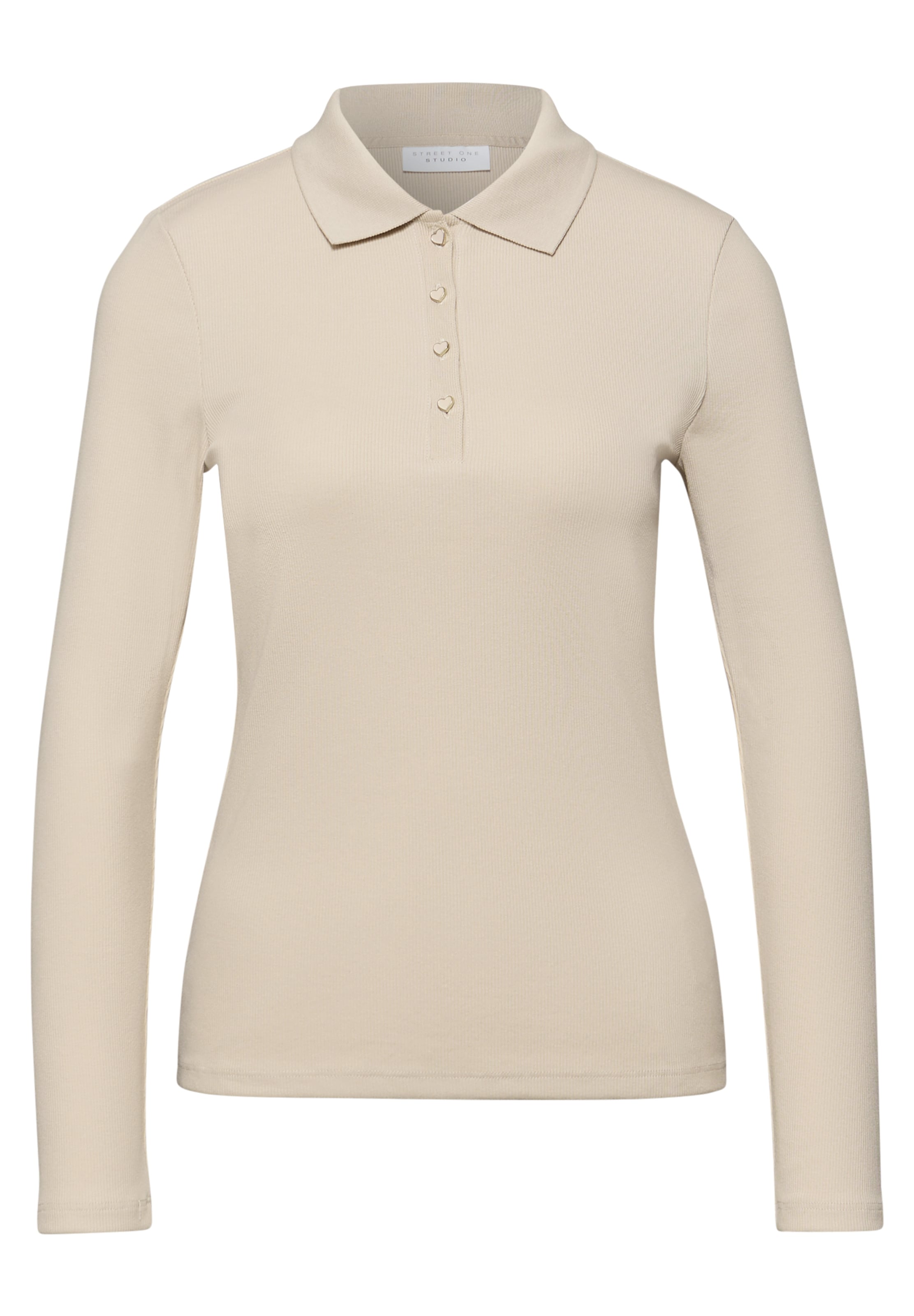 Street One Studio Shirt in Beige: front