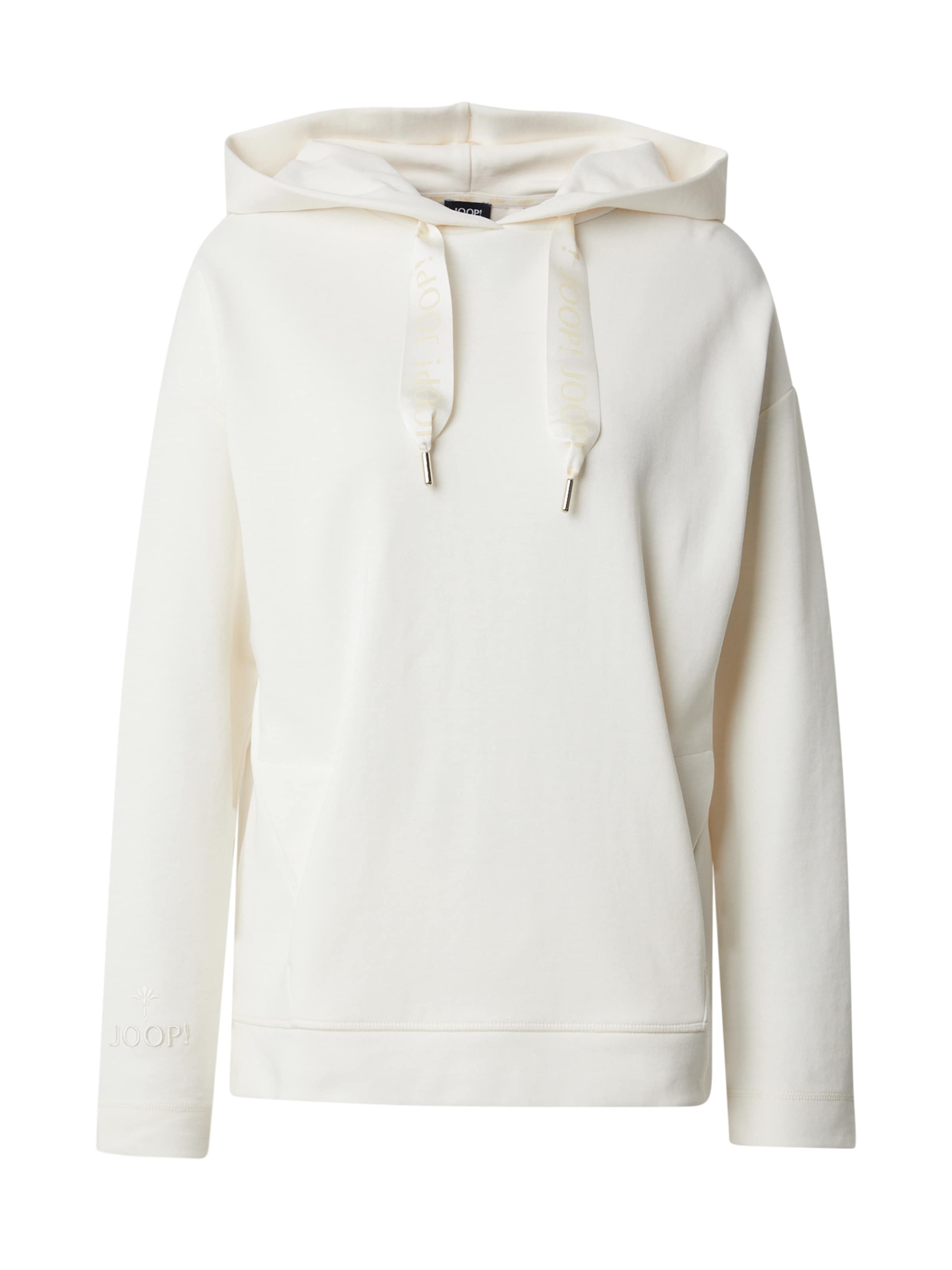 JOOP! Sweatshirt i vit: framsida