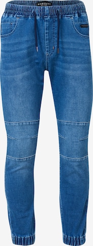 KOROSHI Regular Farkut värissä sininen: etupuoli