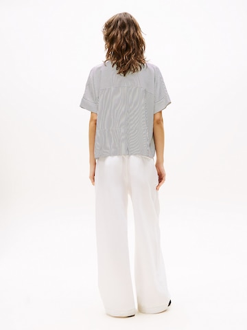 TOMMY HILFIGER Bluse in Blau