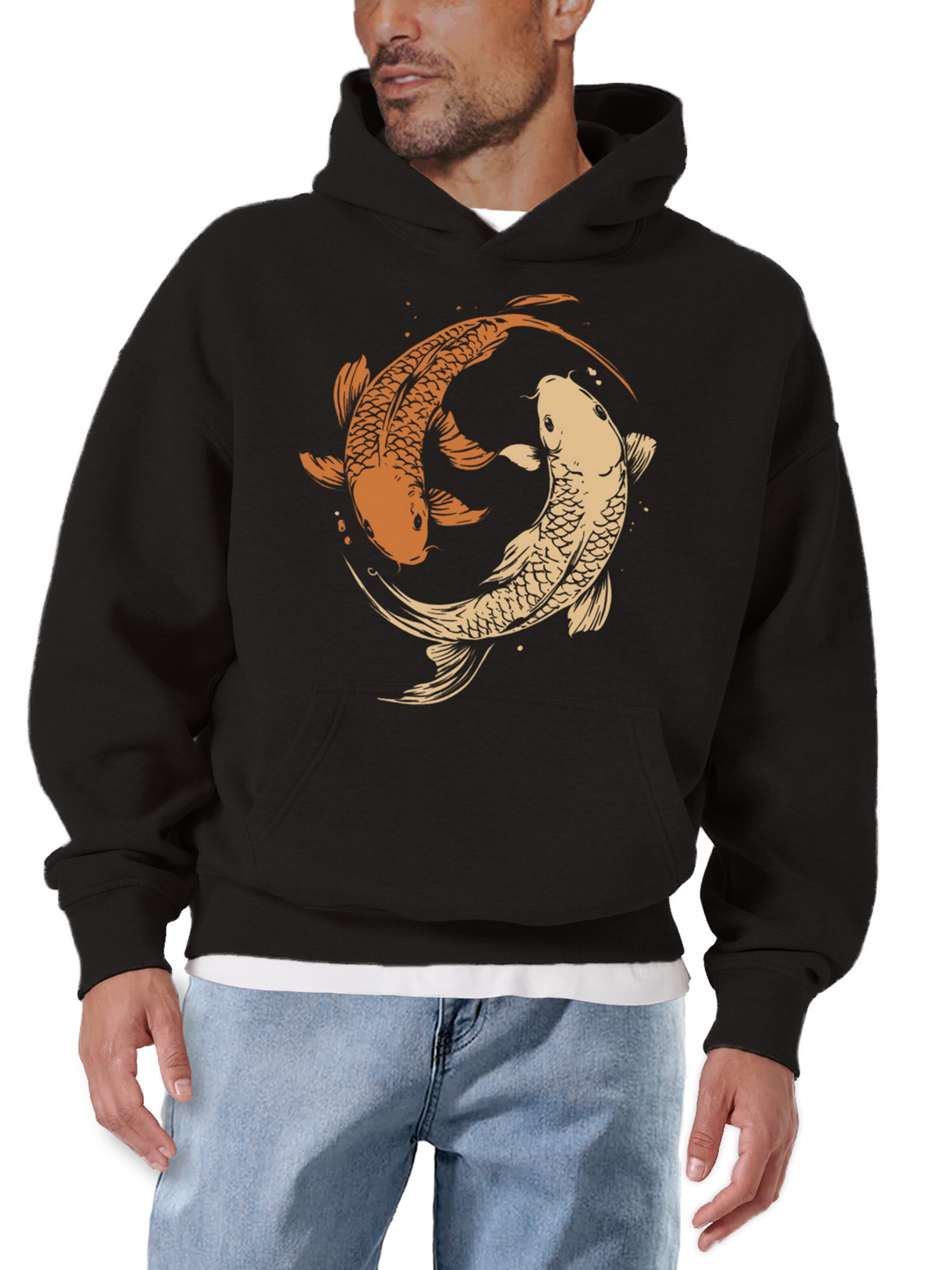 MAKAYA Sweatshirt in Black