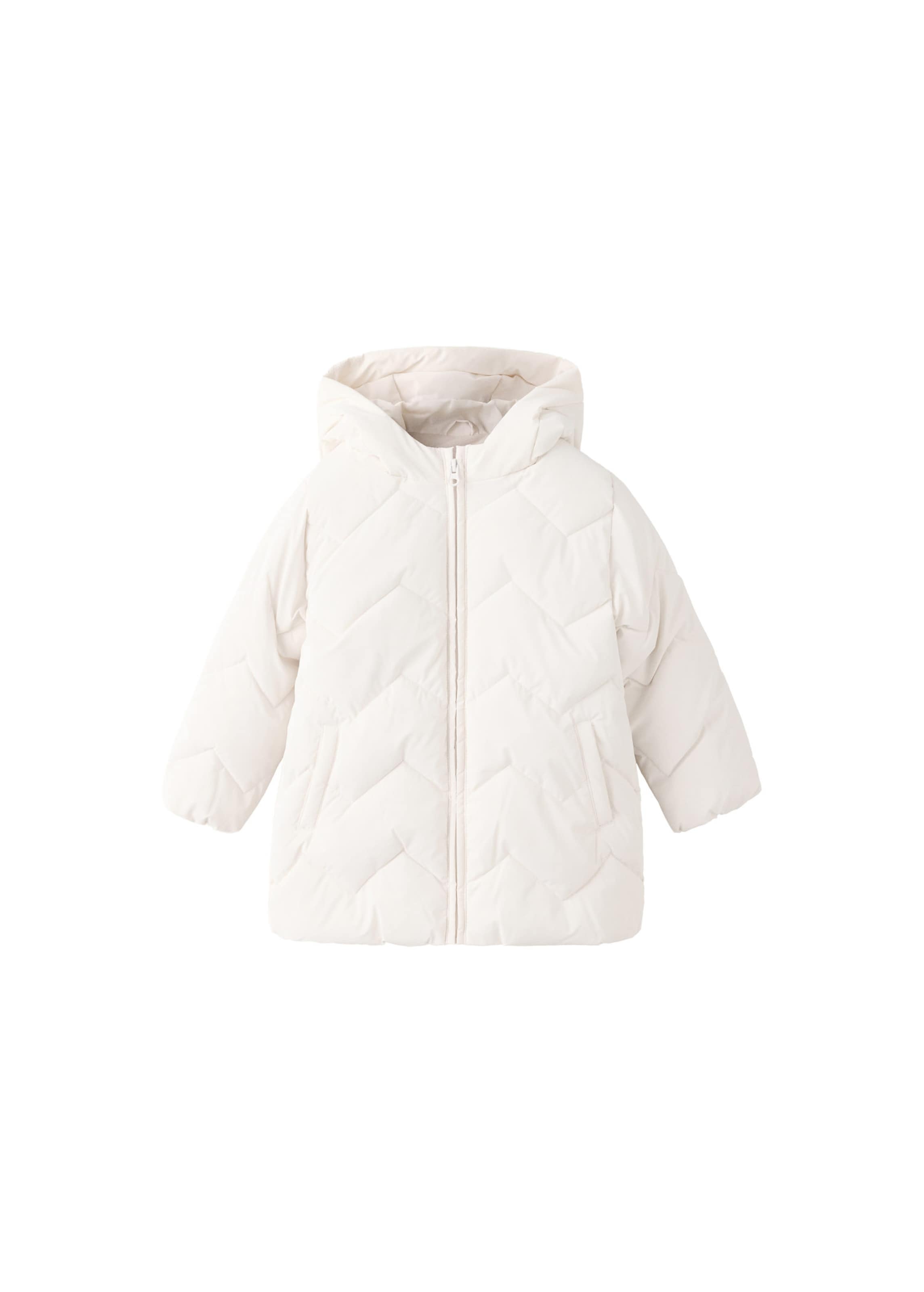 MANGO KIDS Jacke 'KAYA' in Beige: Vorderseite