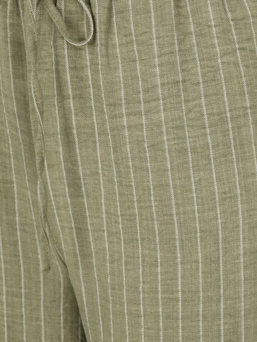 JDY Tall Wide leg Trousers 'JDYPOWER' in Green