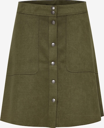 Oxmo Skirt 'June' in Green: front