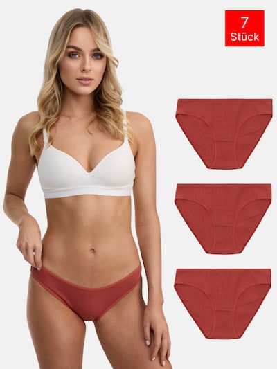 Tazzio Slip '3er-Pack F941' in L in de kleur Oker, Productweergave