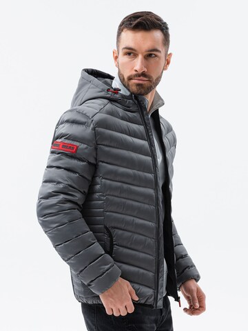 Ombre Between-season jacket 'C368' in Grey