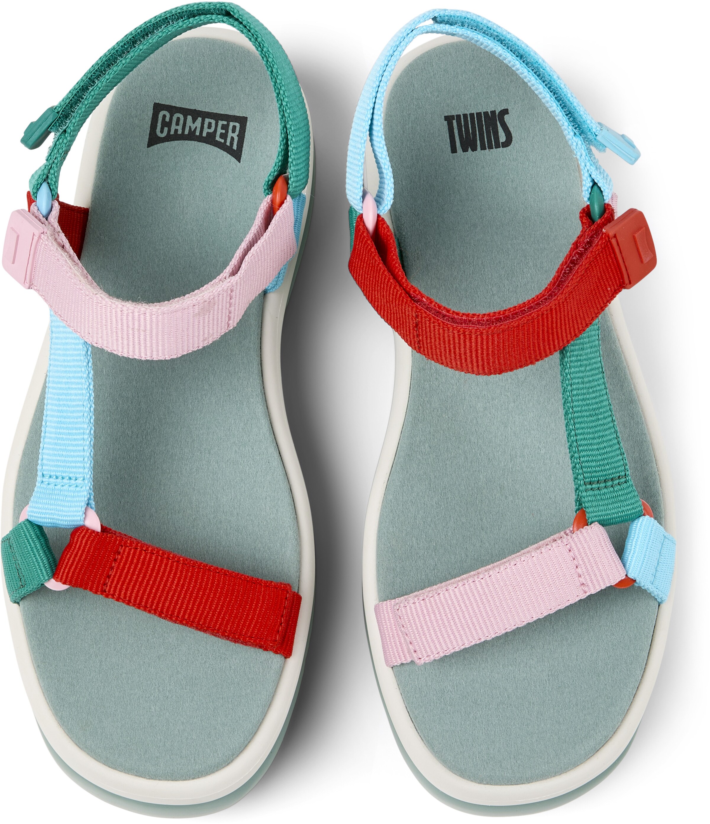 CAMPER Sandale 'Pelotas Flota Up' in Rot