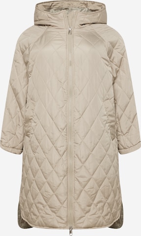 Vero Moda Curve Between-Seasons Coat 'HUDSON' in Grey: front