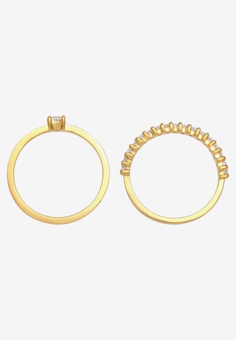 ELLI Ring Kristall Ring in Gold