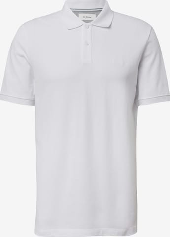 s.Oliver Poloshirt in Weiß: Vorderseite