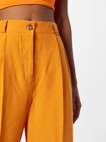 NÜMPH Wide Leg Hose 'MERCEDES' in Orange