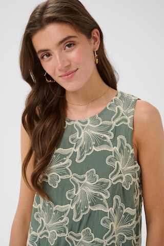 Cream Dress 'CRTorli' in Green