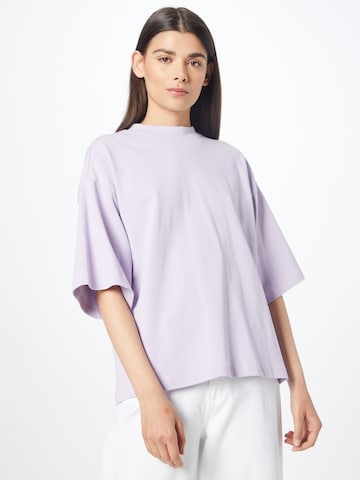 T-shirt Urban Classics en violet : devant