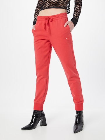 DIESEL Tapered Pants 'JAMY' in Red: front