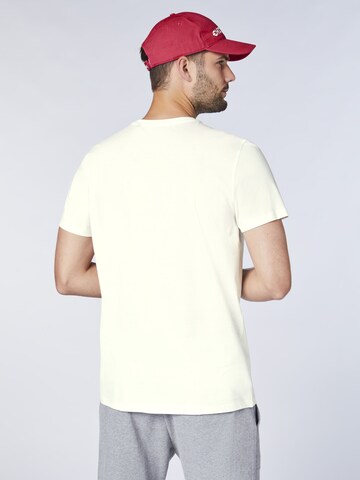 CHIEMSEE Shirt (GOTS) in Weiß