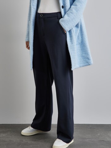 Wide Leg Pantalon STREET ONE en bleu : devant