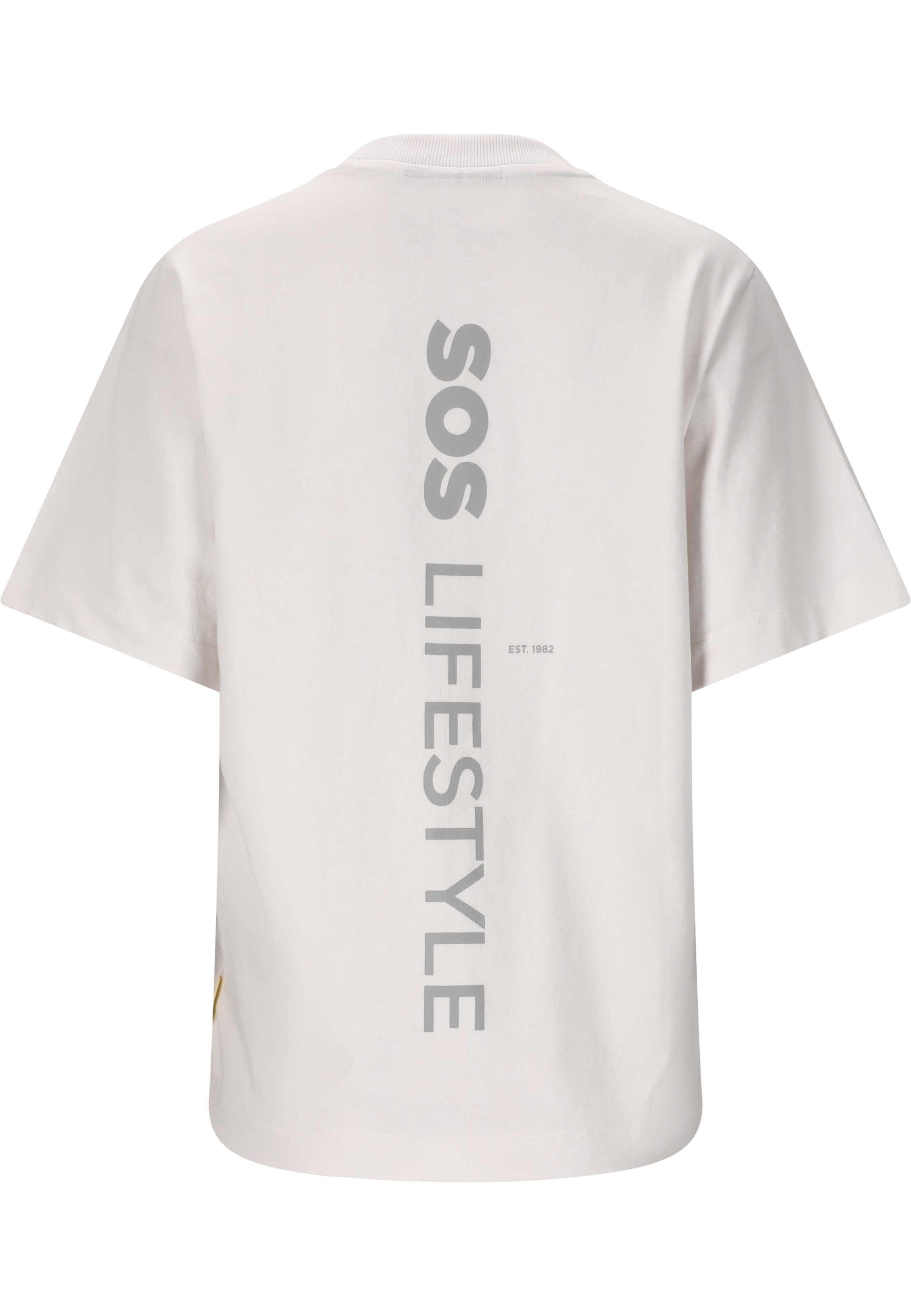 SOS Shirt 'Semeru' in Wit