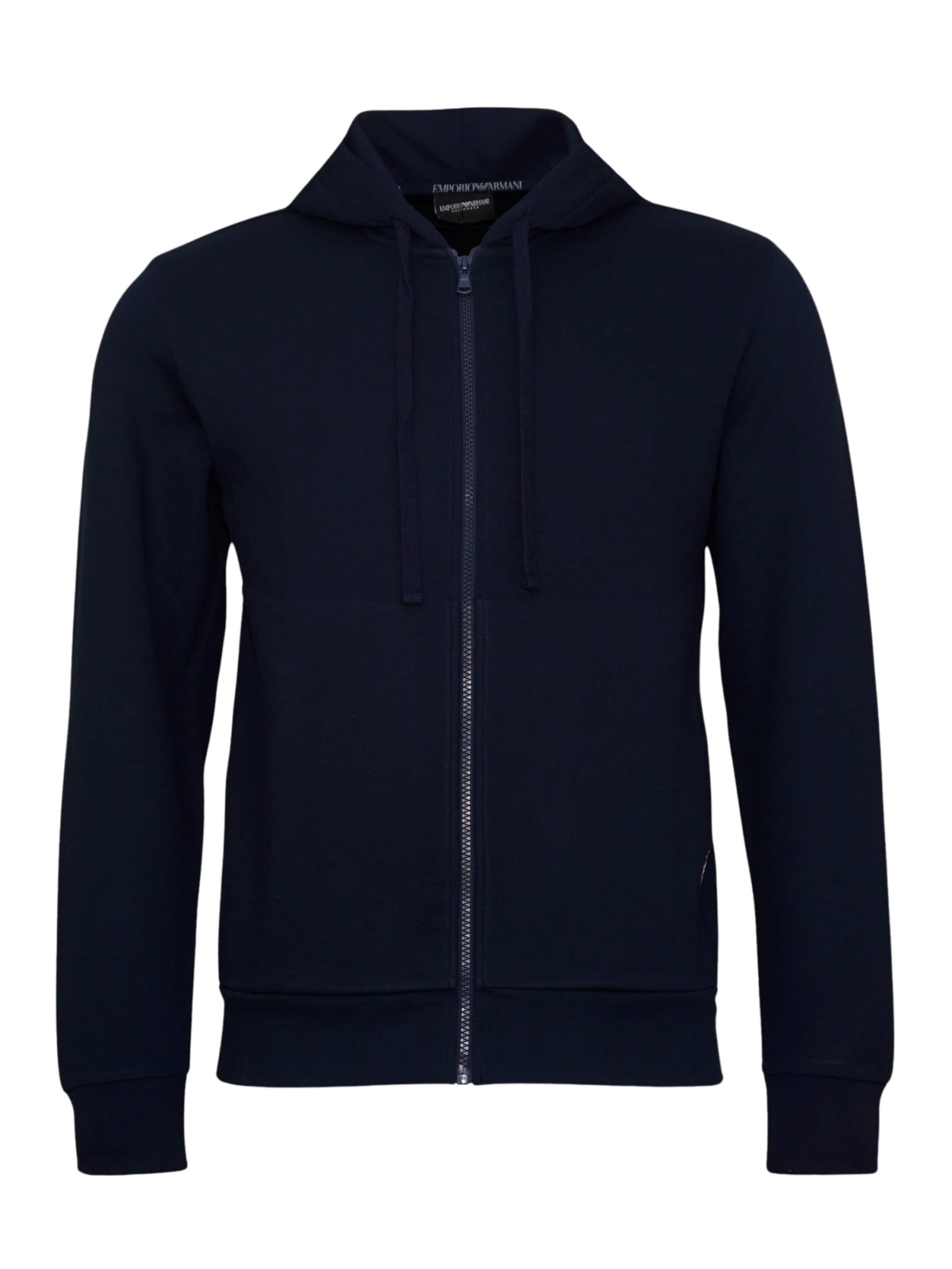 Emporio Armani Sweatjakke i natblå, Produktvisning