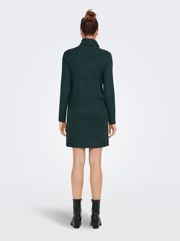 JDY Knitted dress 'ELANOR' in Green