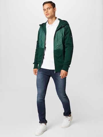 TOMMY HILFIGER Sweatvest in Groen