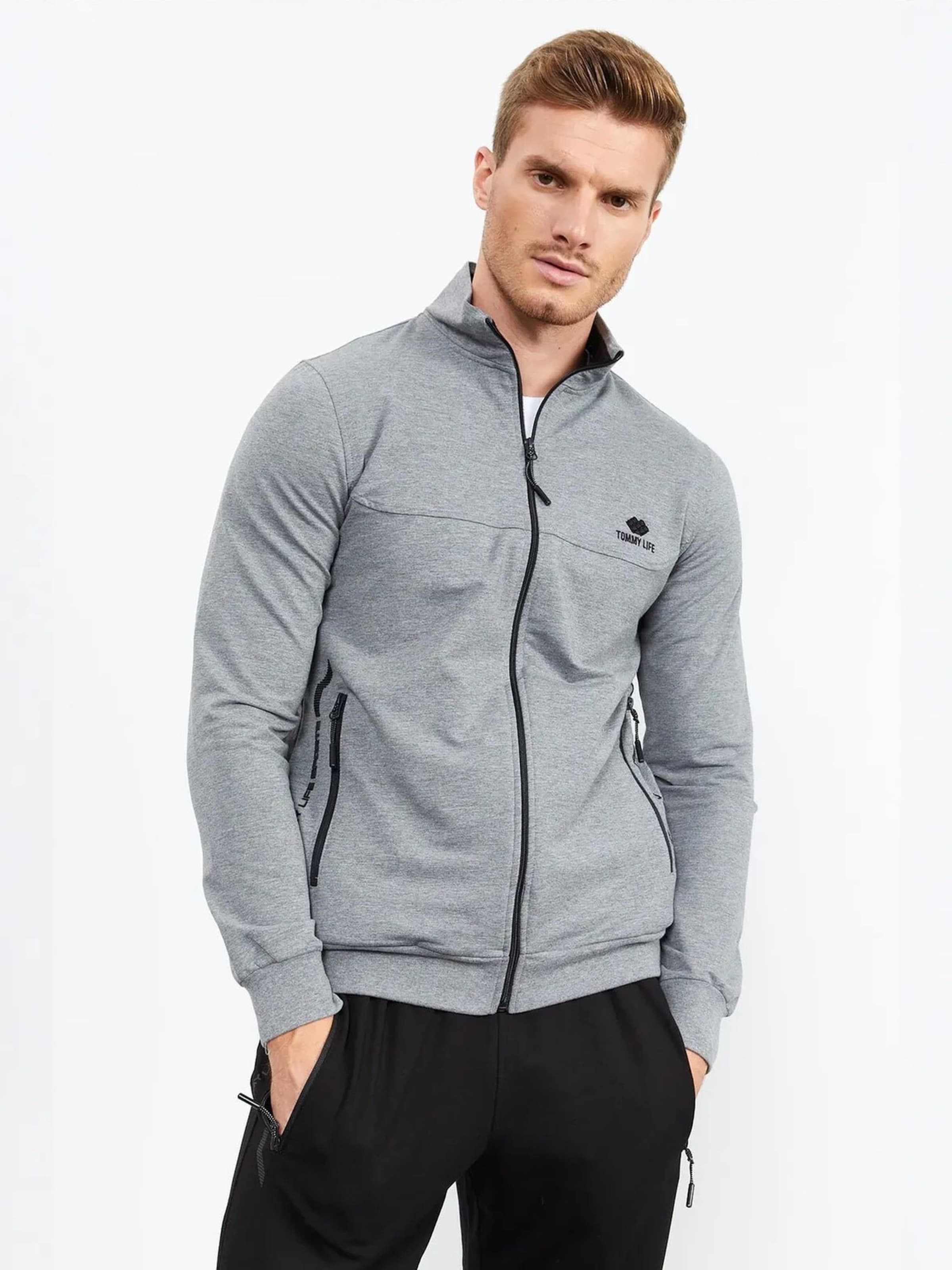 Tuta da jogging di Tommy Life in grigio