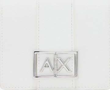 ARMANI EXCHANGE Tegnebog 'XW000360' i hvid: forside