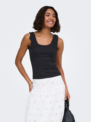 ONLY Top 'ONLZanny' in Black: front