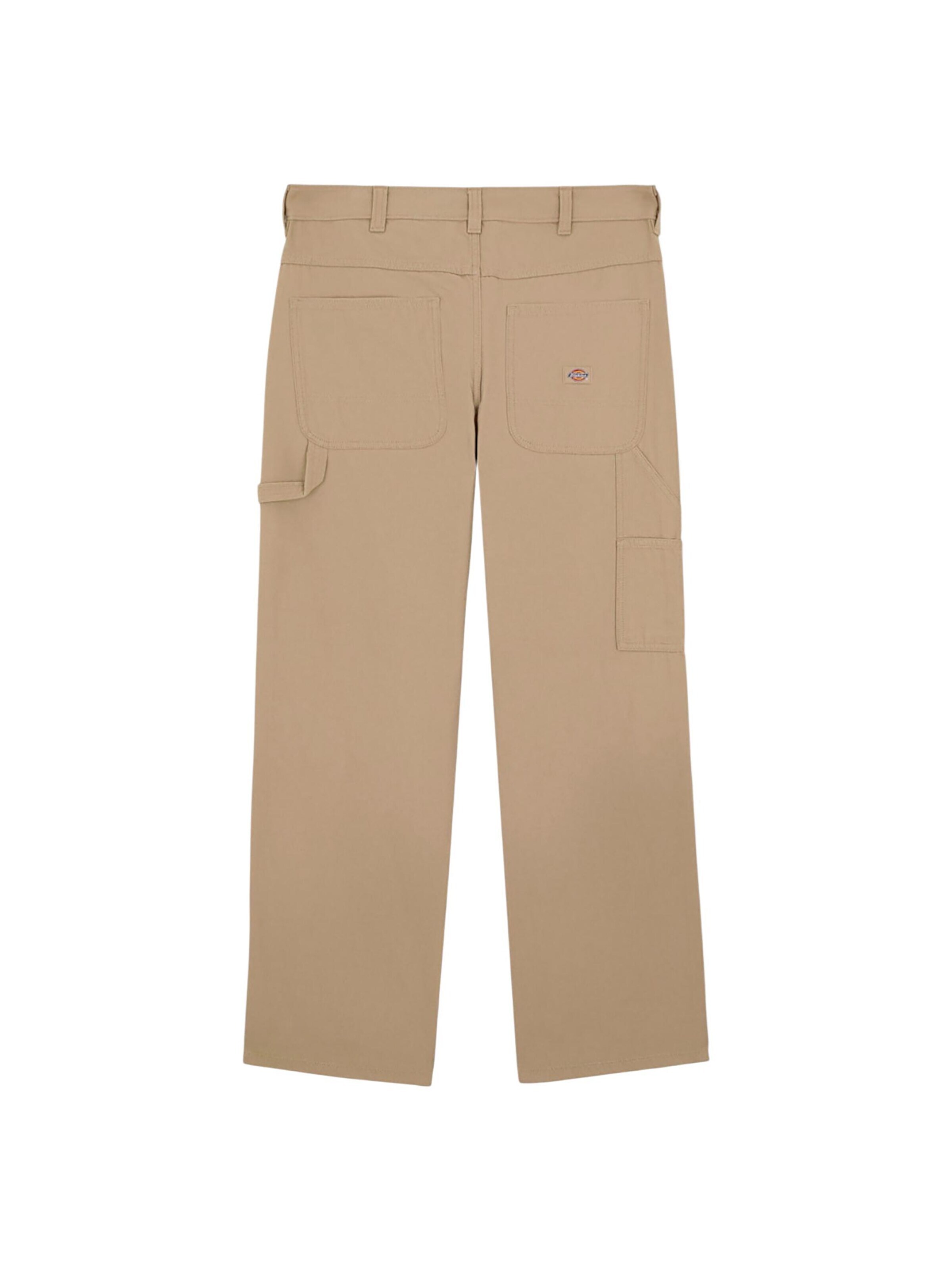 DICKIES Regular Pants 'Canvas Carpenter Lighweig' in Beige